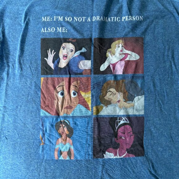 Disney Store Princess Dramatic Workout Tank THIN MATERIAL Ariel Jasmine - Picture 3 of 5